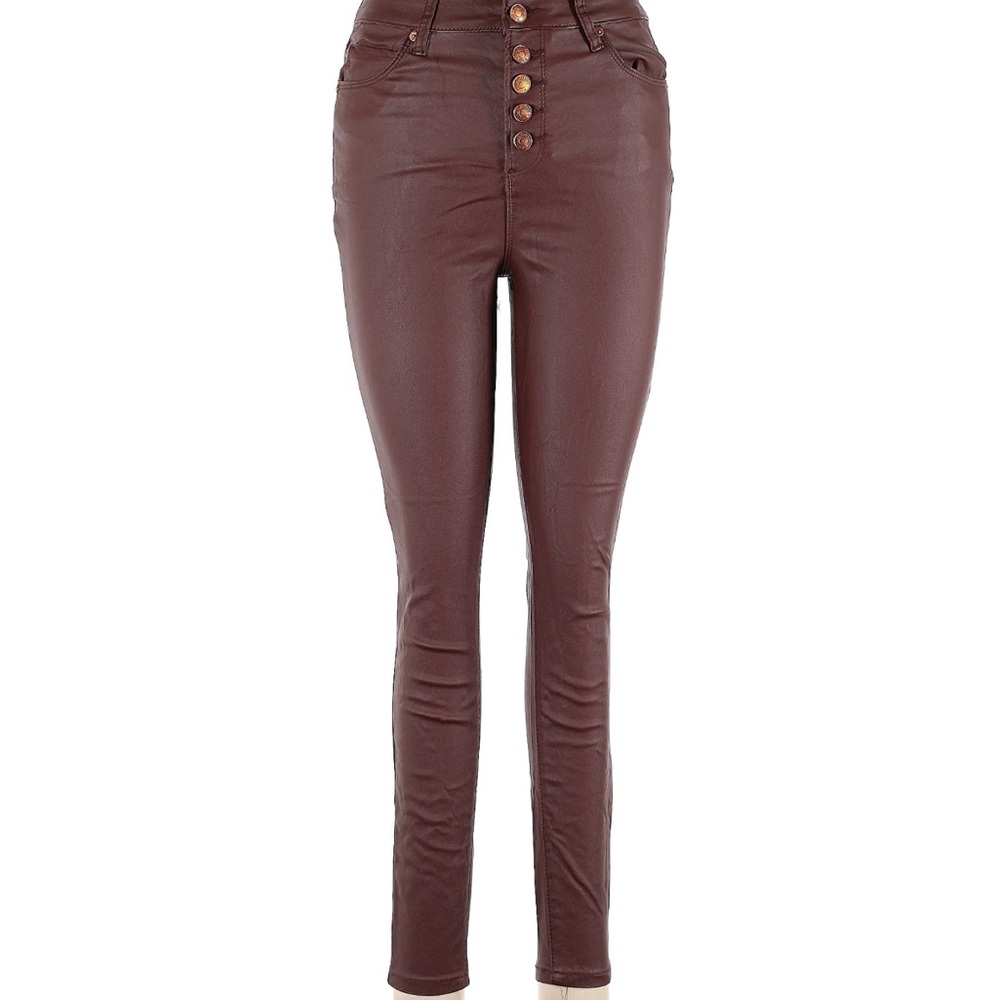 Almost Famous Coated skinny jeans